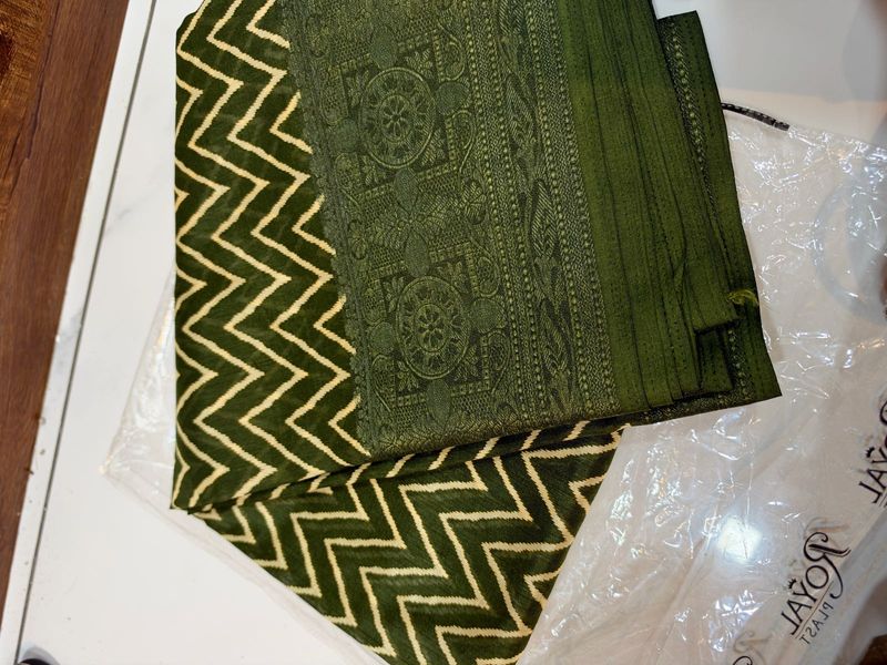 Elegant Green Dress Material