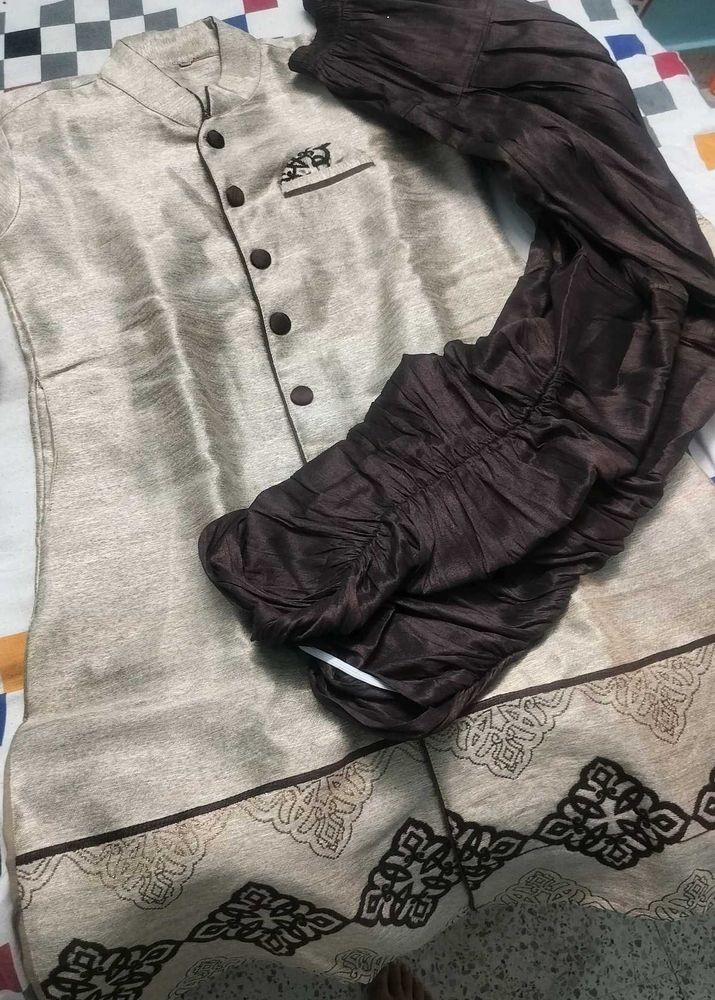 Men's Ethnic Kurta with Pants Set