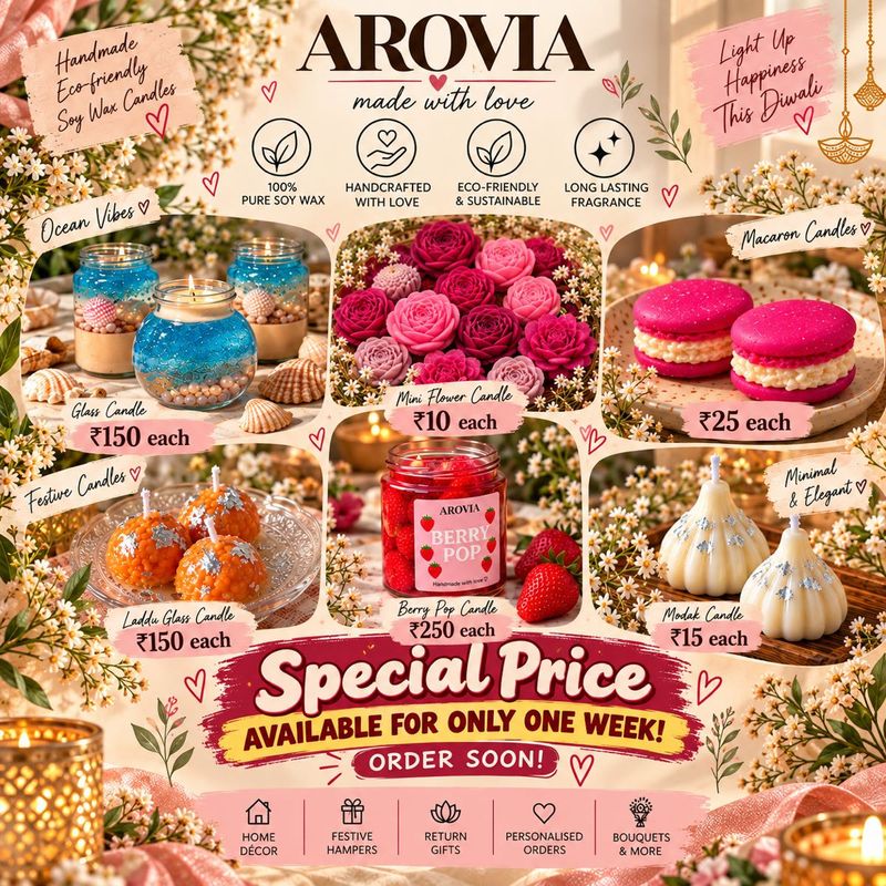 DIWALI SCENTED CANDLES