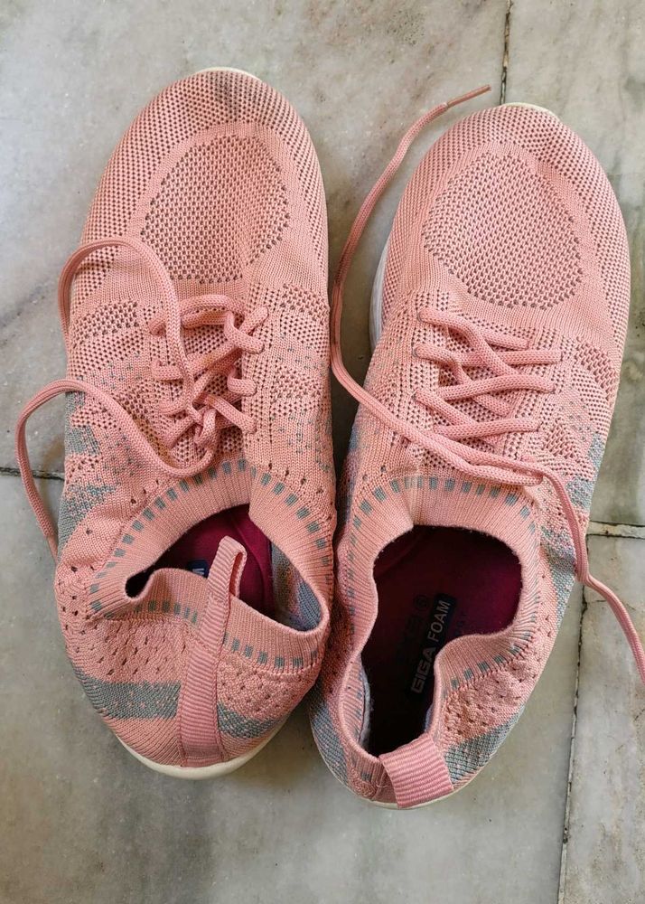 Stylish Pink Sneakers