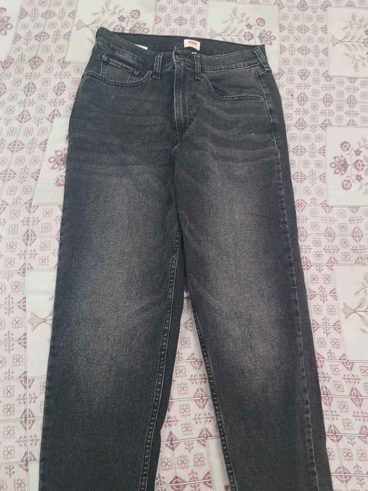 NEW Levis  Grey Washed women Denim Jeans 28 si