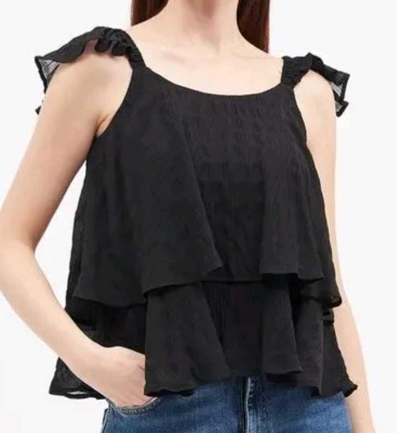 Cute Tiered Ruffle Tank Top✨