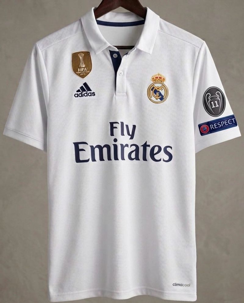 Adidas Embroidered Real Madrid Jersey