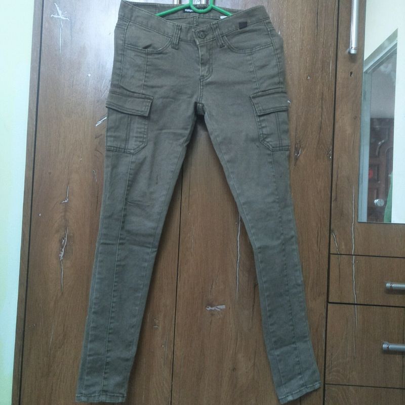 Combo Cargo And High Waist Jeans