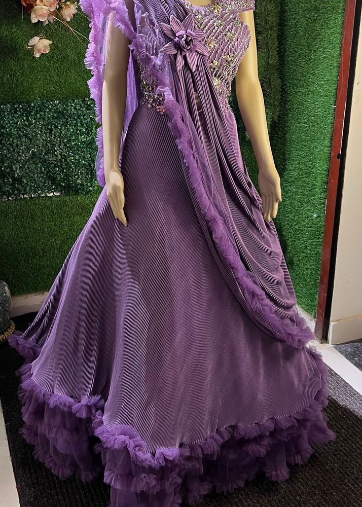 Stunning Purple Lehenga Choli