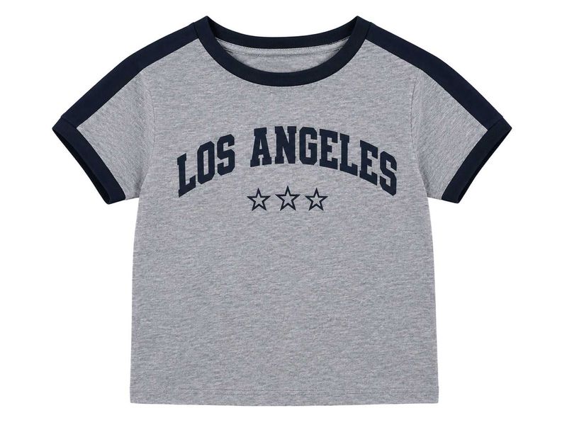 Grey Los Angeles Graphic T-Shirt