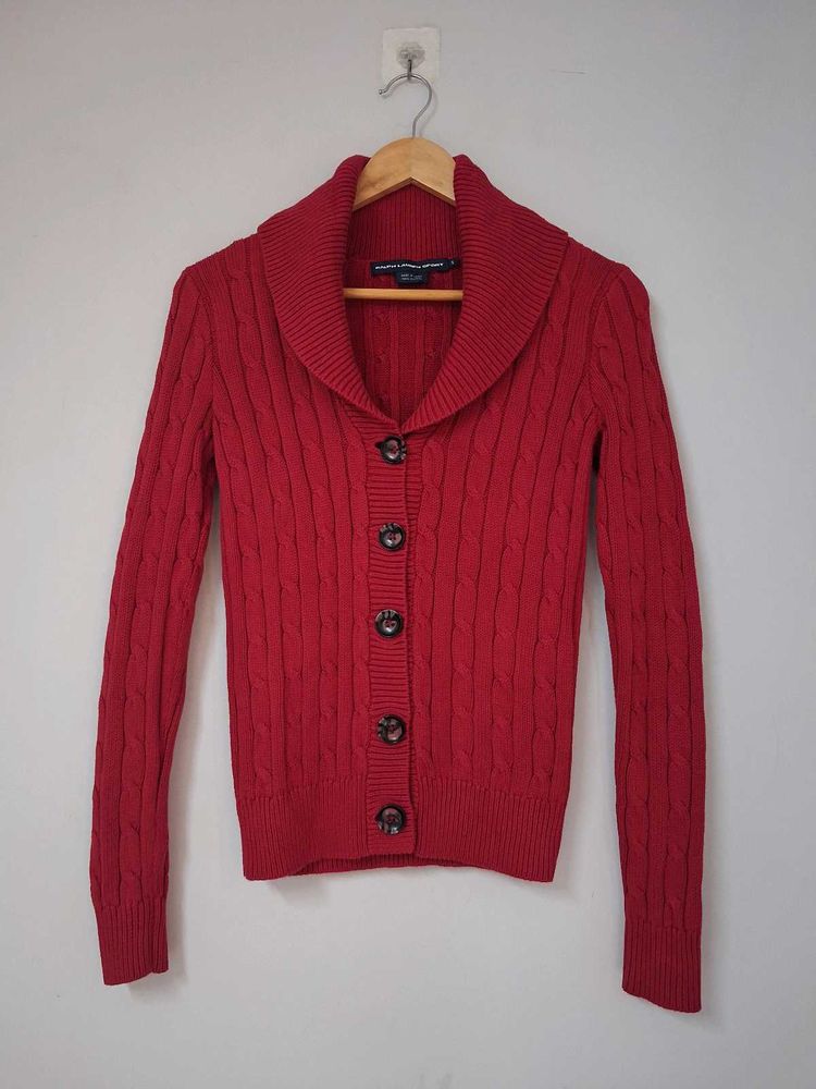 Ralph Lauren Cable Knit Cardigan