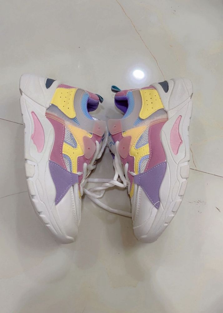 Chunky Pastel Sneakers
