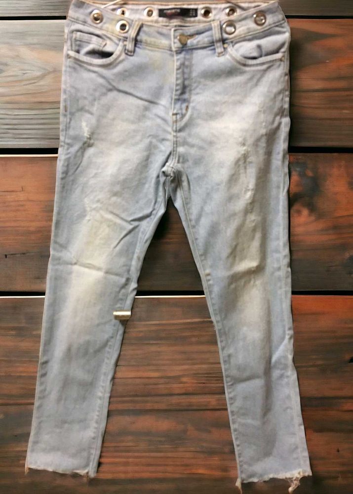 Light Wash Mom Jeans