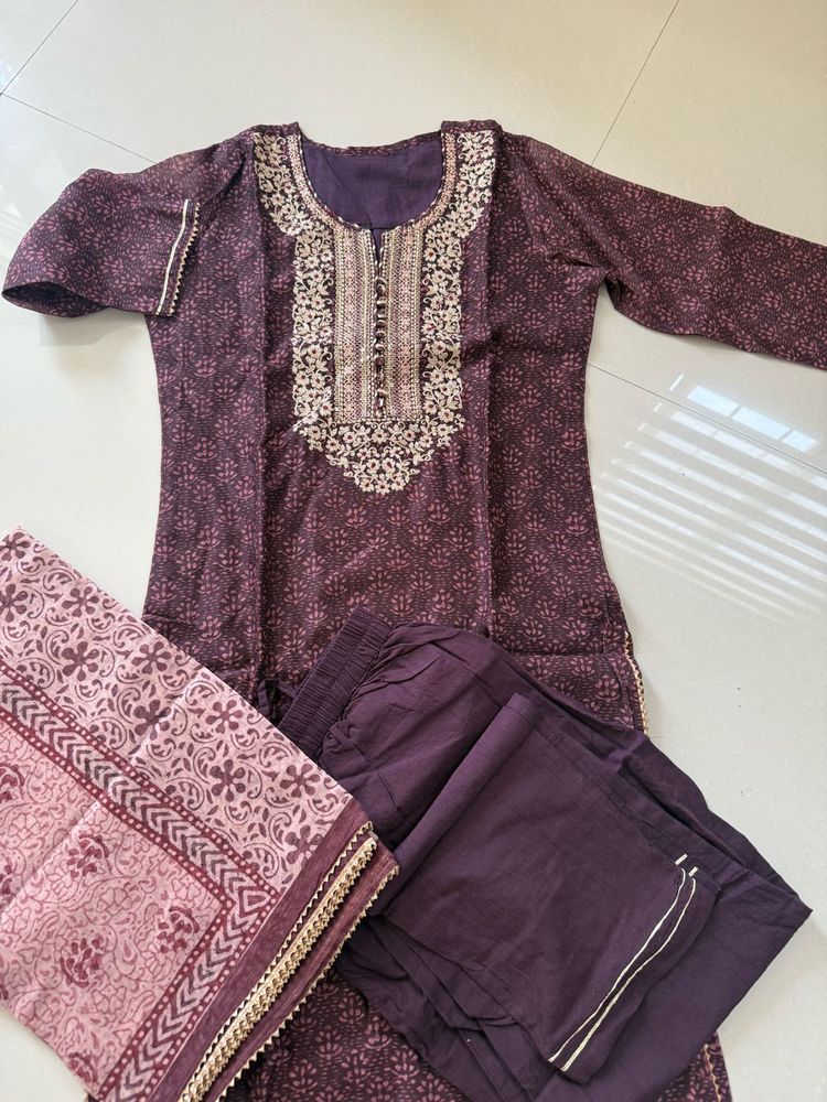 Elegant Kurta Set with Dupatta
