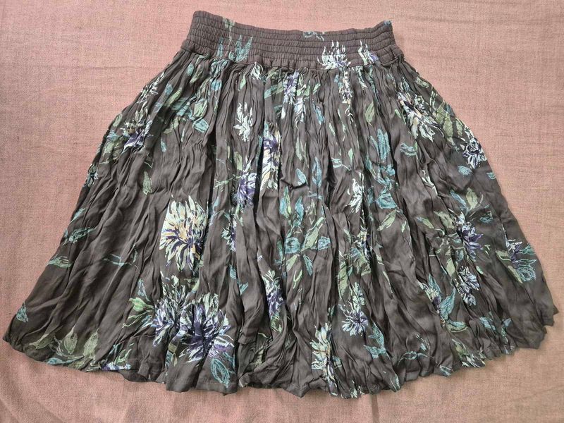 Floral Skirt - New but washed once