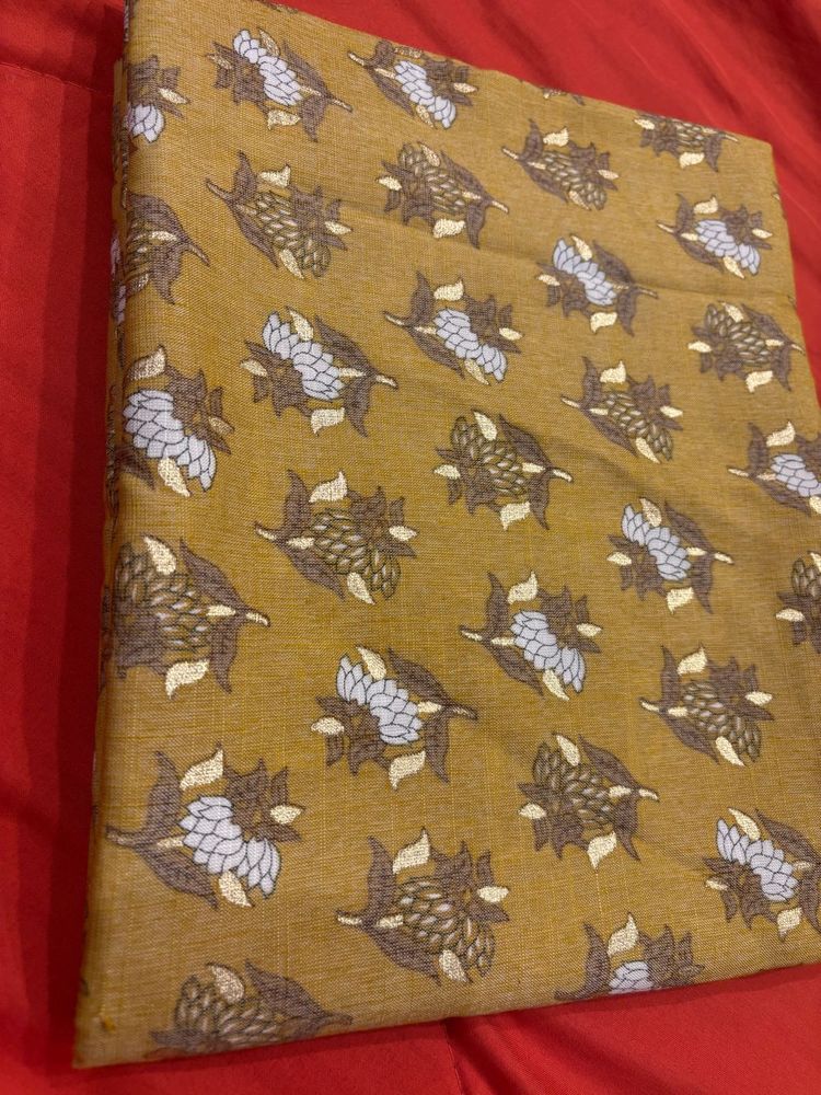 🆕 Pure Mulmul Cotton 2mtrs Fabric