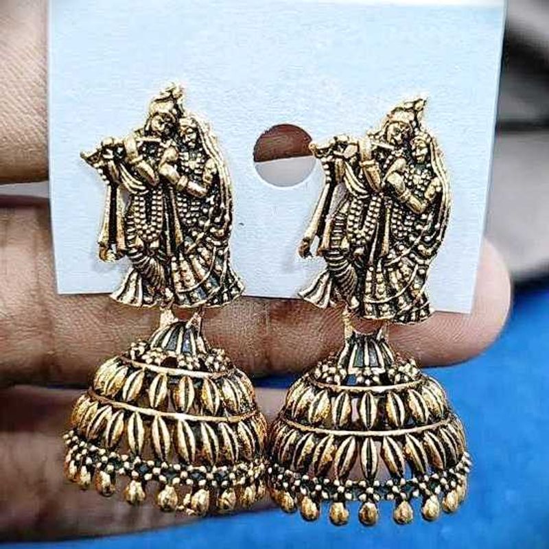Antique Design Jhumka
