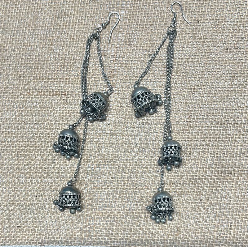 Beautiful Jhalar Earings With Freebie