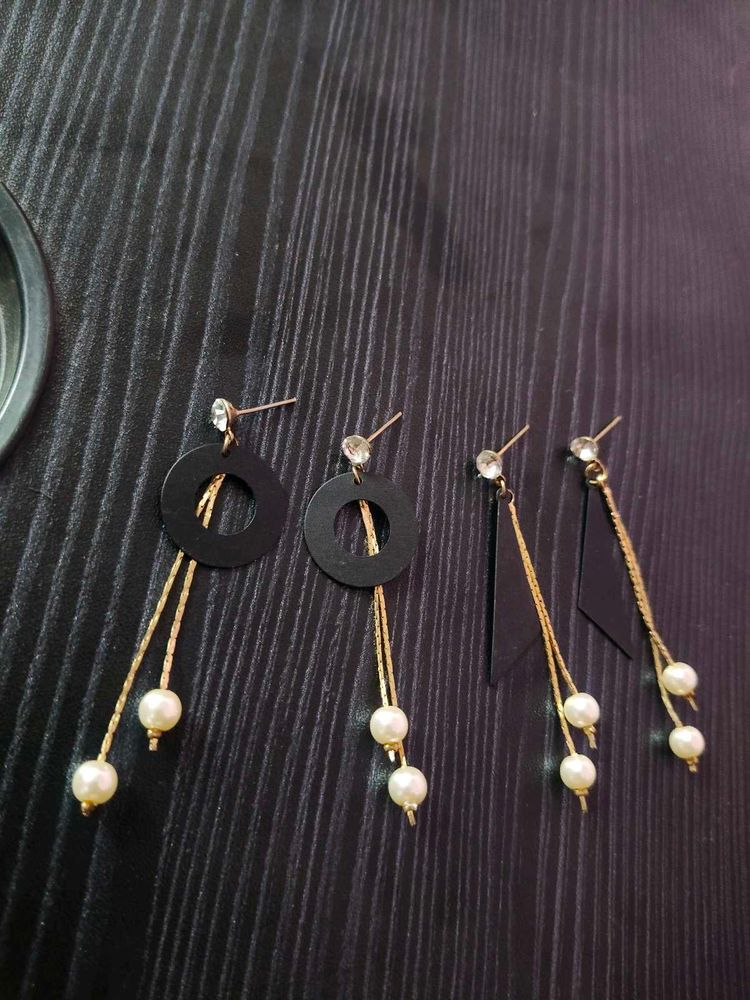 Elegant Pearl Drop Earrings