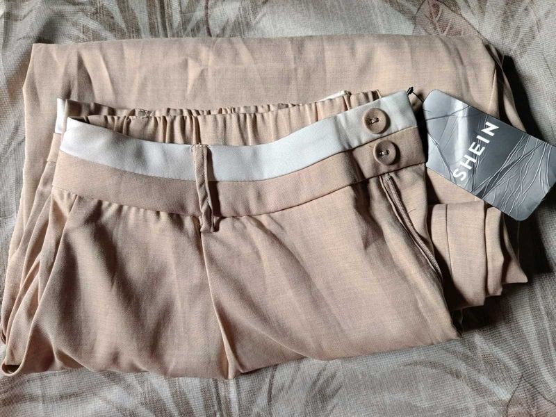 Stylish beige SHEIN pants