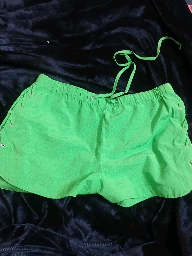 Bright Green Swim Shorts