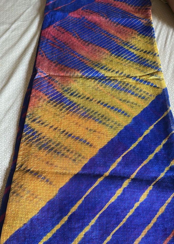 Vibrant Bandhani Saree