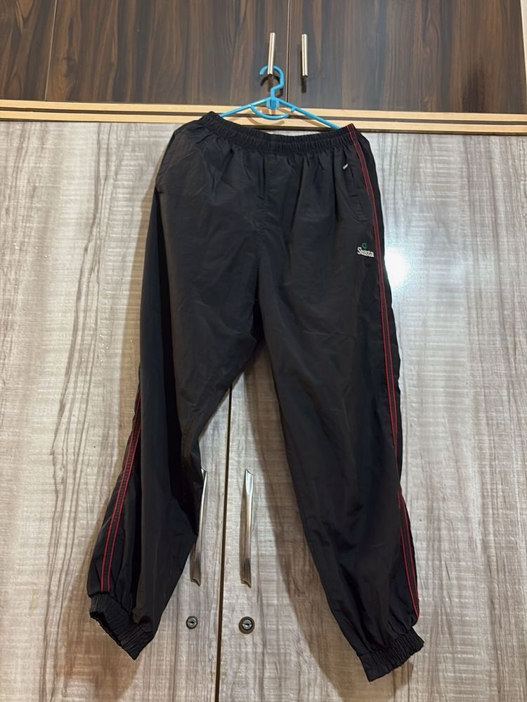 Black &amp; Red Track Pants