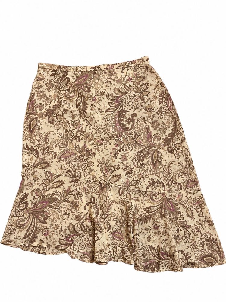 Paisley print Maxi Skirt