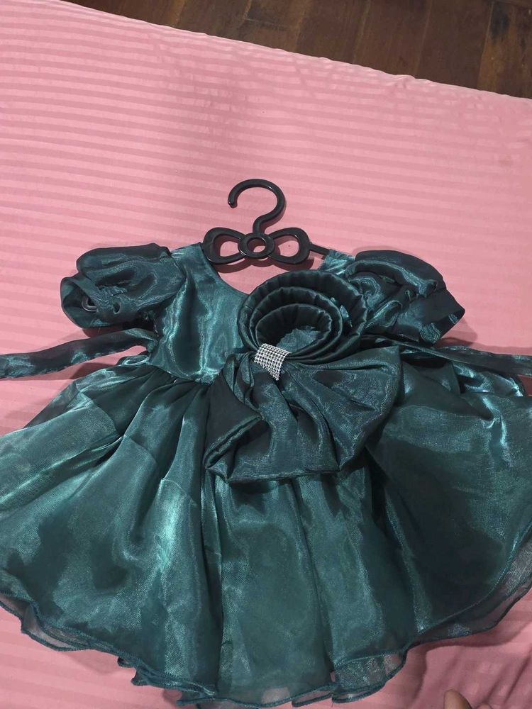 Sparkling Emerald Party Dress