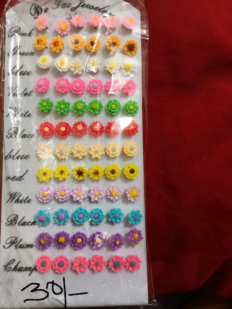 Flower Studs