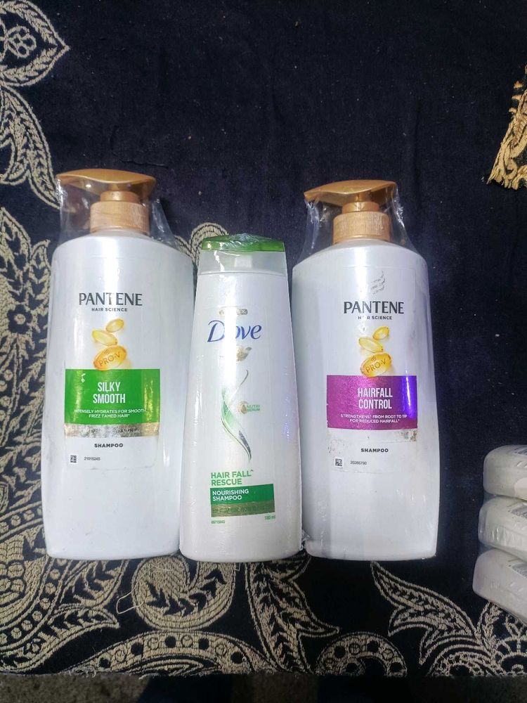 Shampoo Combo - 3 Bottles (650ml Each) for Nourish