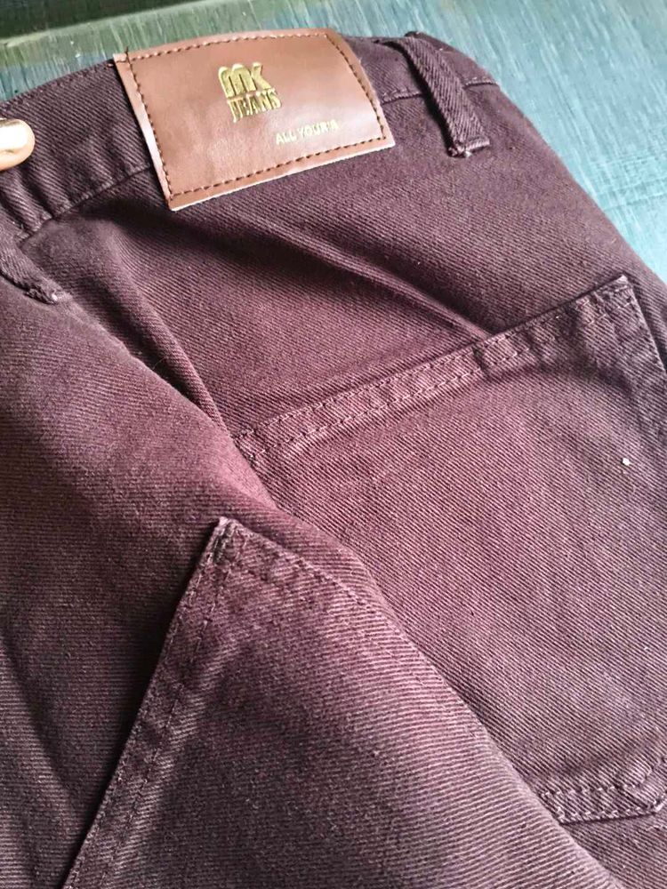 Burgundy Cargo Pants