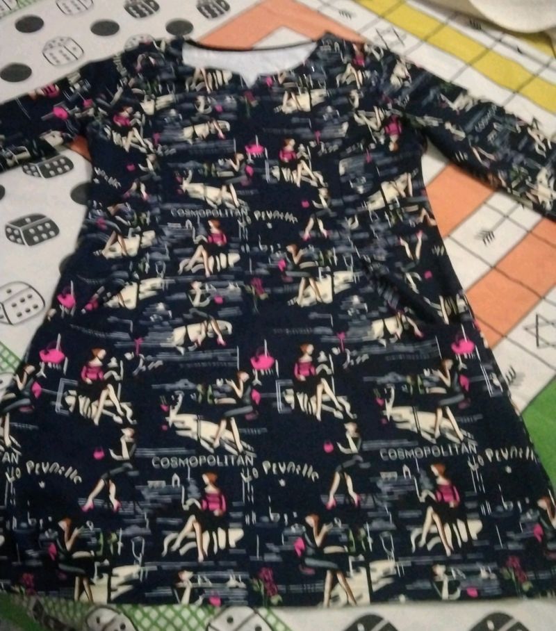 A Long Woolen Tshirt For Women