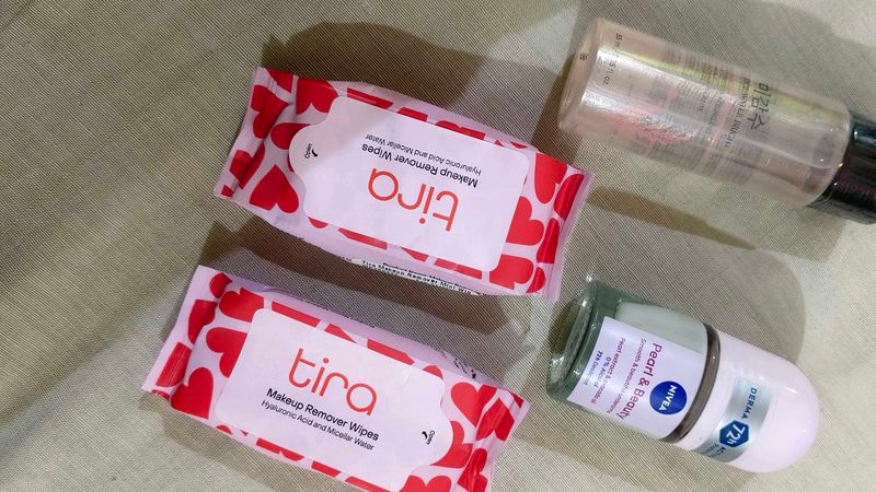 Tira Makeup Remover Wipes &amp; Nivea Deodorant