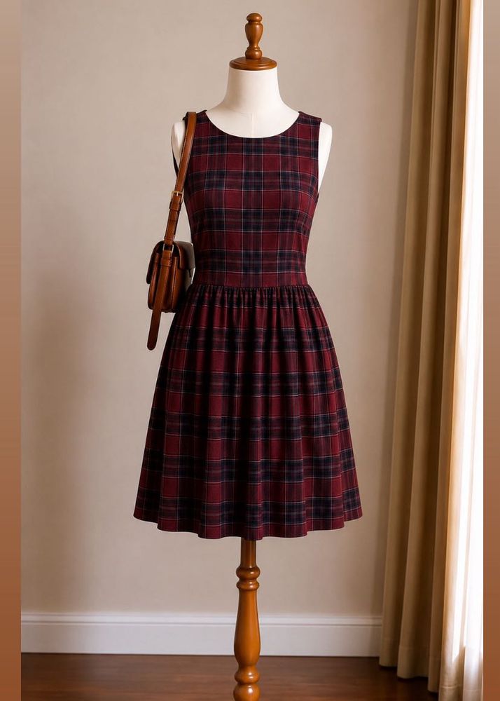American Eagle Mini Plaid Dress (NEW)