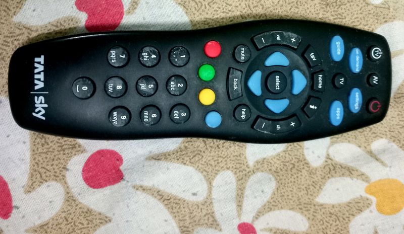 Tata Sky Orignal Set Up Box Remote