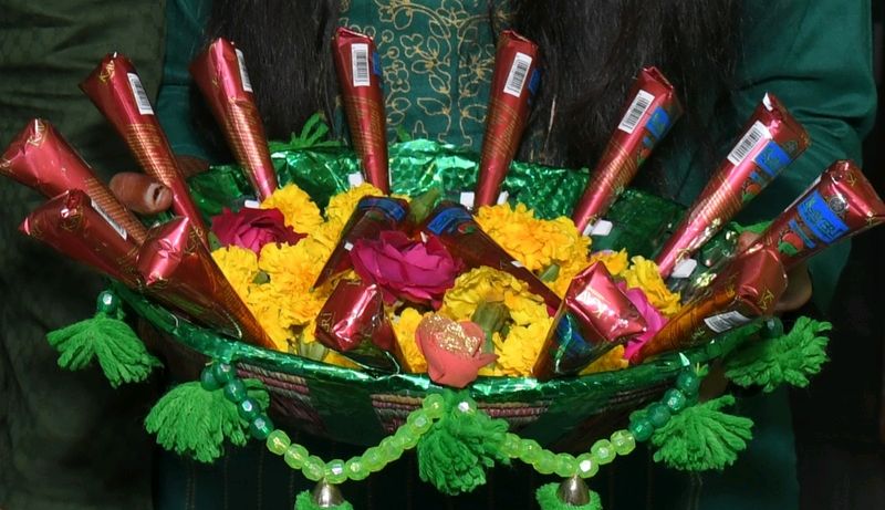 Hand Made Mehndi Decor.