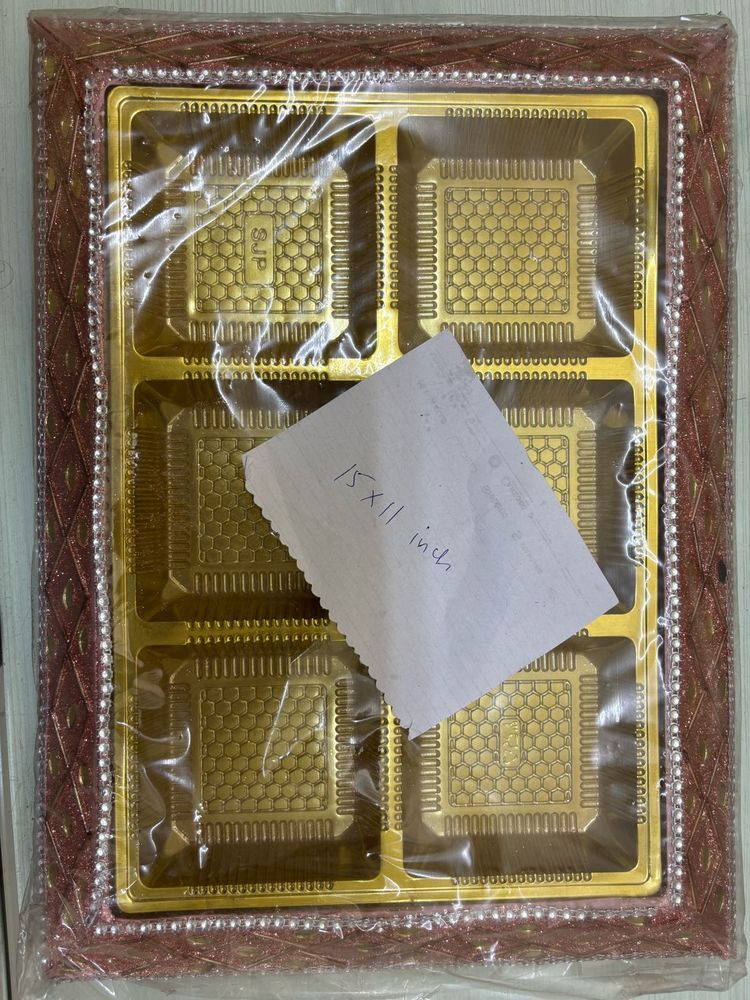 Dry Fruit Tray 6 Compartment | Decorative Shagun