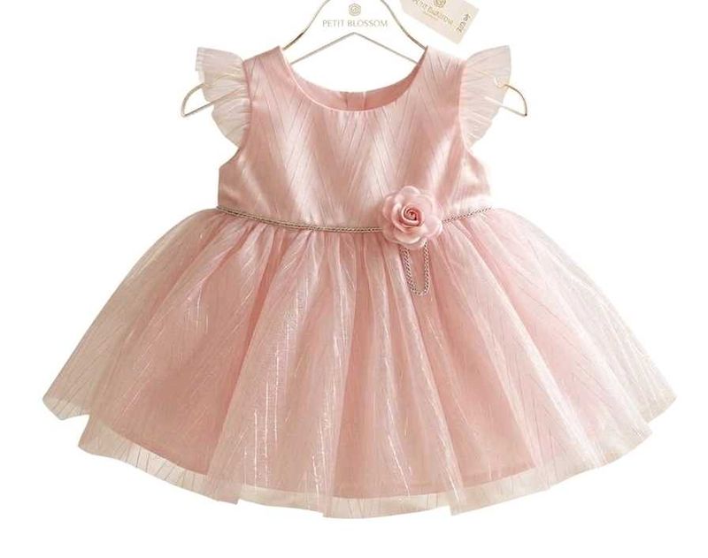 Sparkly Pink Baby Dress