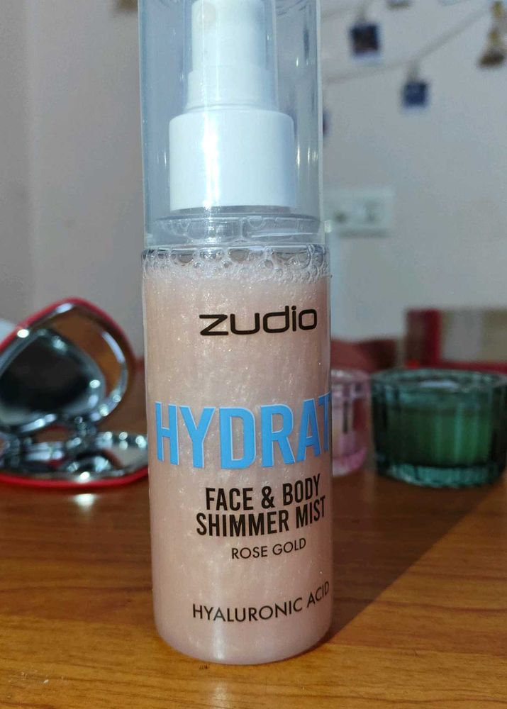Zudio Hydrate Face &amp; Body Shimmer Mist