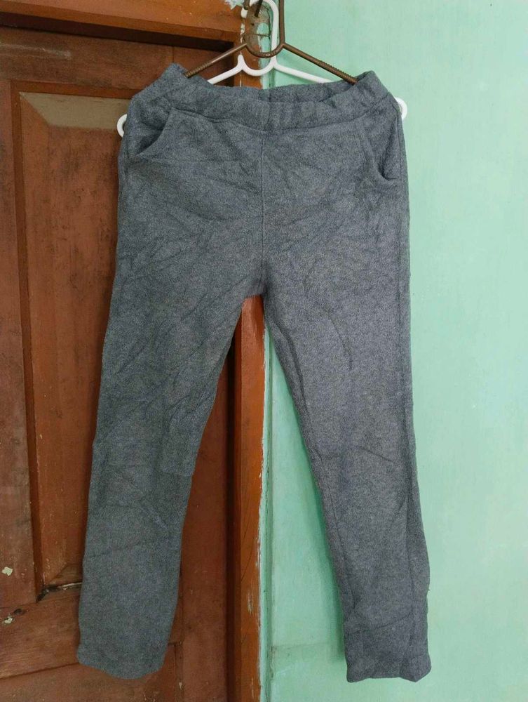 length 35,Grey Jogger Pants