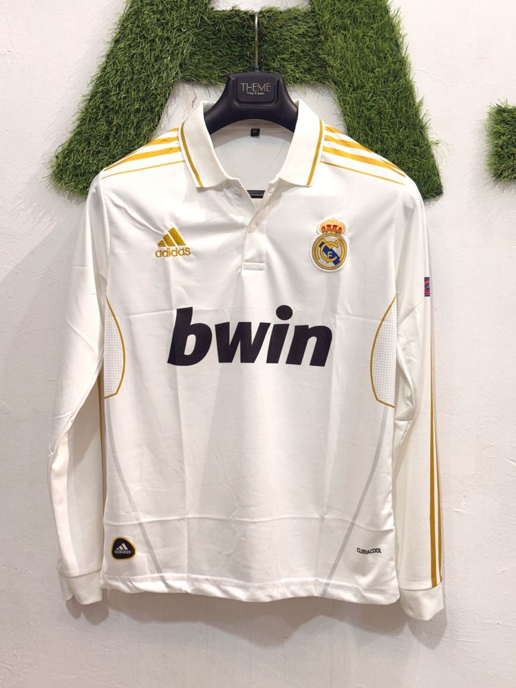Adidas Real Madrid Long Sleeve Jersey