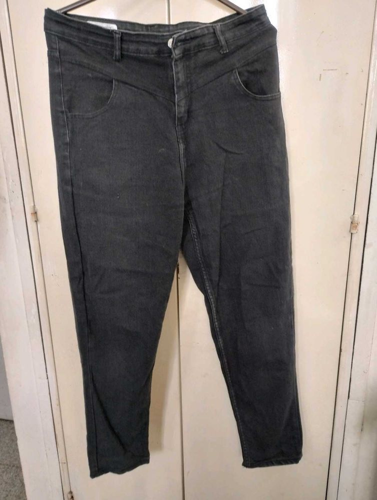 Classic Black Wash Denim Jeans