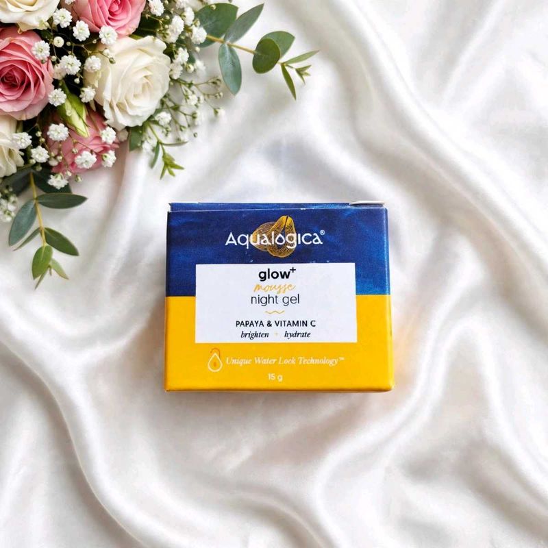 Aqualogica Glow+ Mousse Night Gel