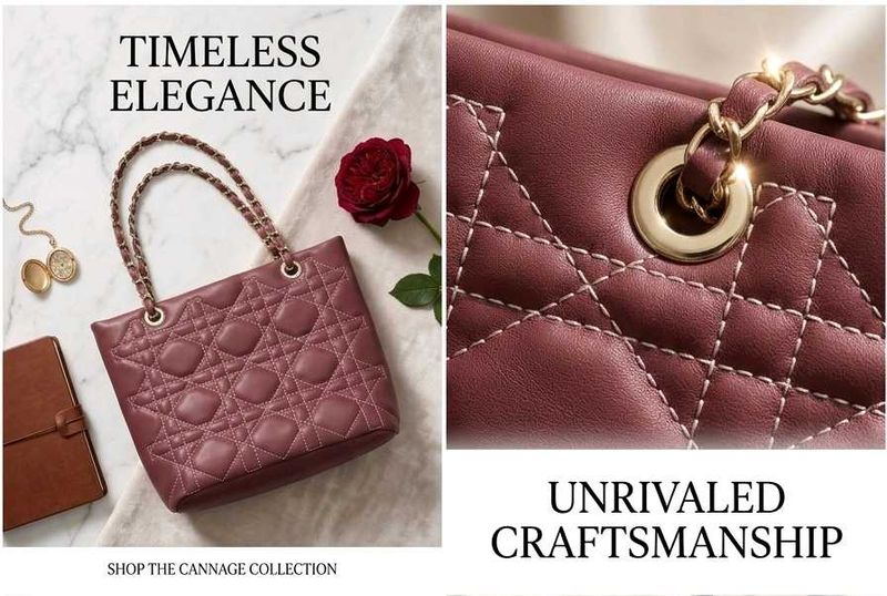 Elegant Quilted Chain Shoulder Bag