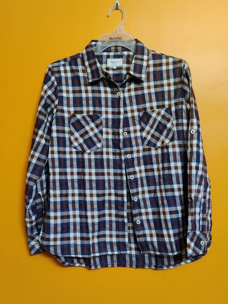 Checks Shirt For Women