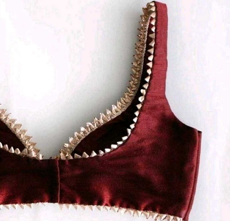 full backless blouse