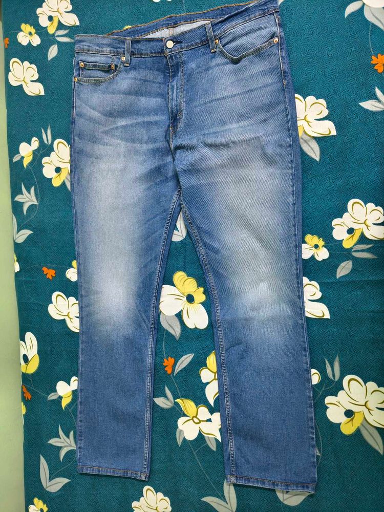 Classic Blue Wash Denim Jeans