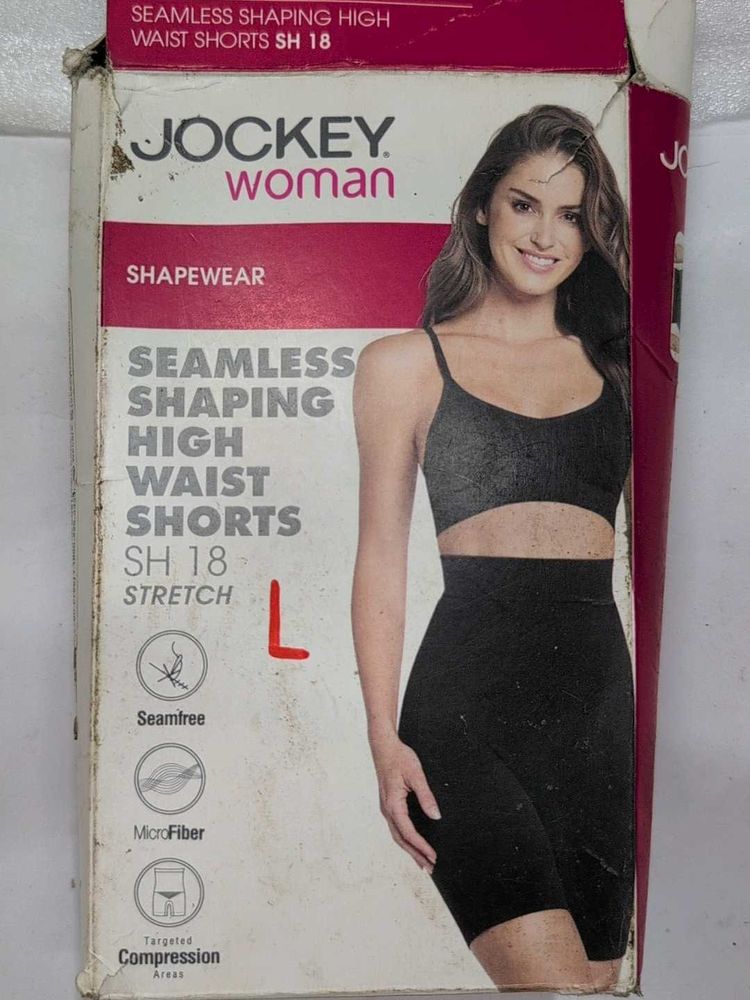 Jockey Woman High Waist Shaping Shorts L size