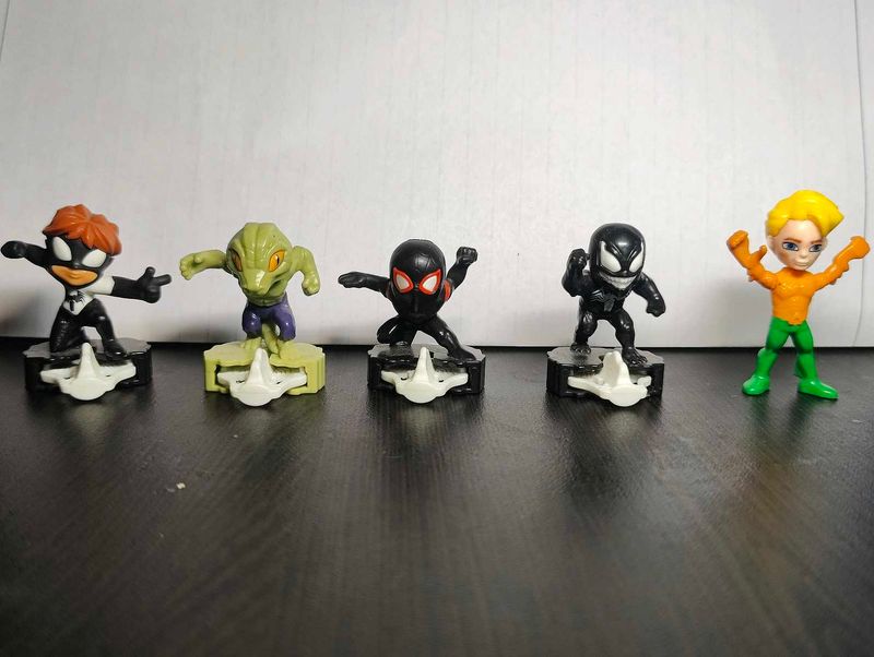 spider man and justice league kinder joy ✨!!!