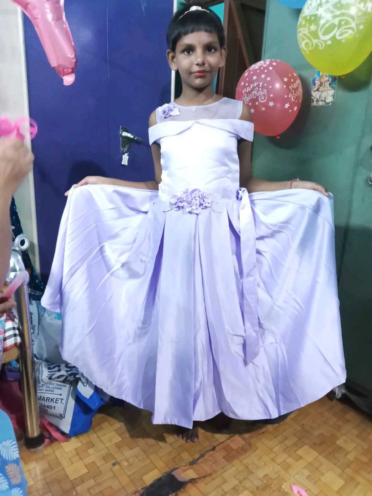 Cute Lilac Party Dress