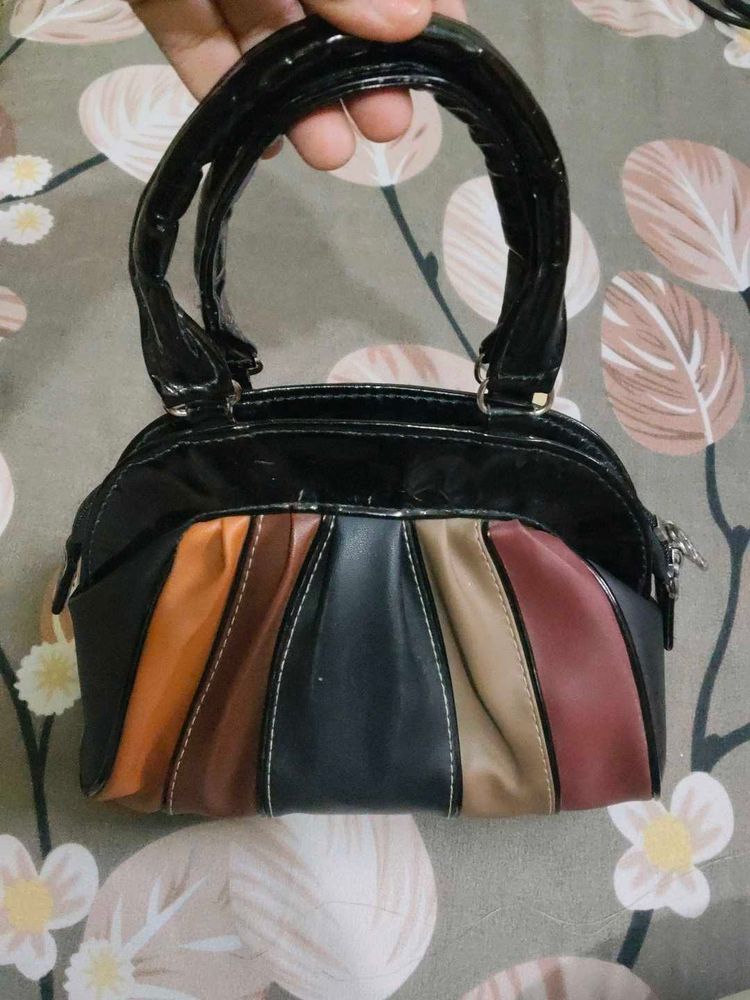 Chic Patchwork Handbag