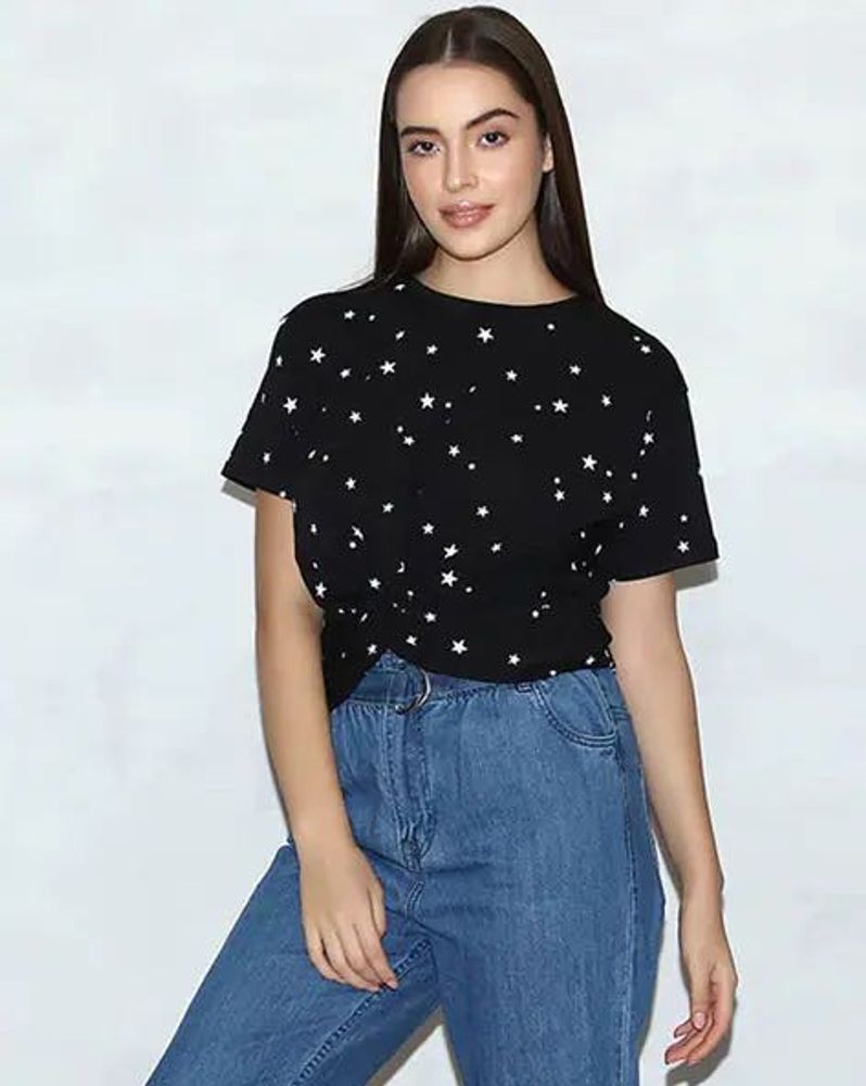 Primark Black Star Tee | Cool &amp; Casual ⭐