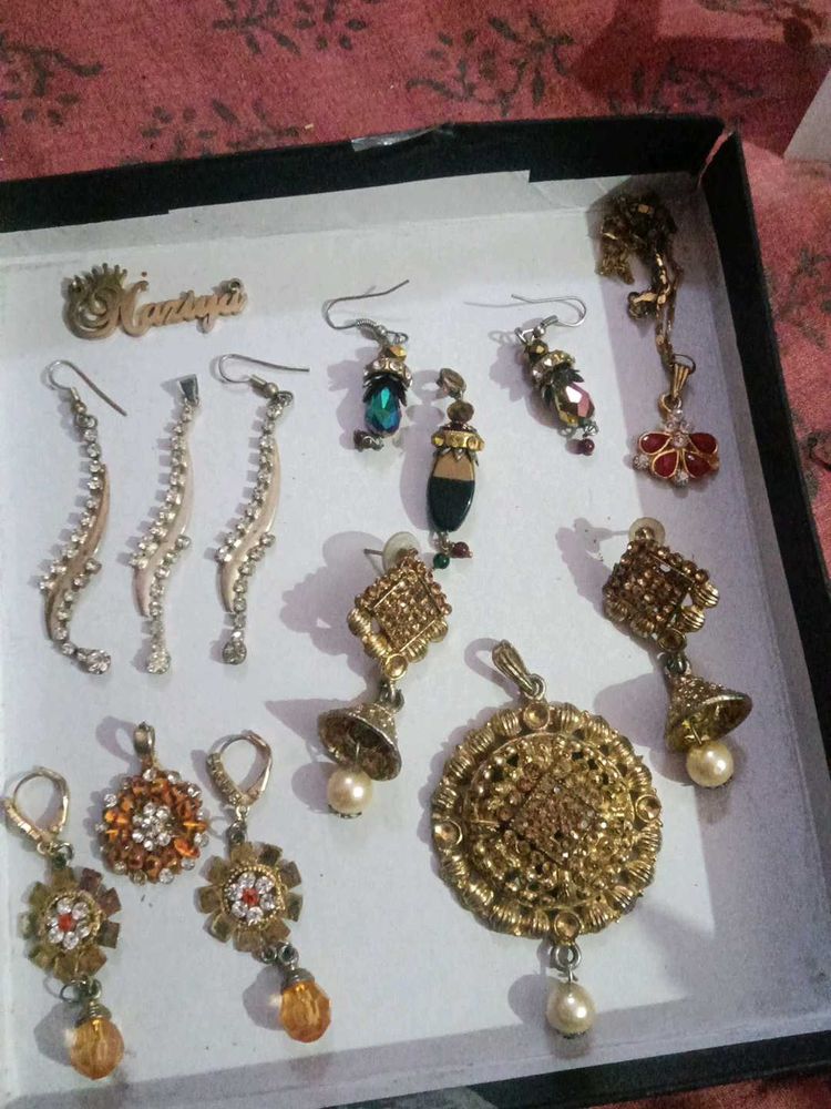 Assorted Dangle Earrings &amp; Pendants